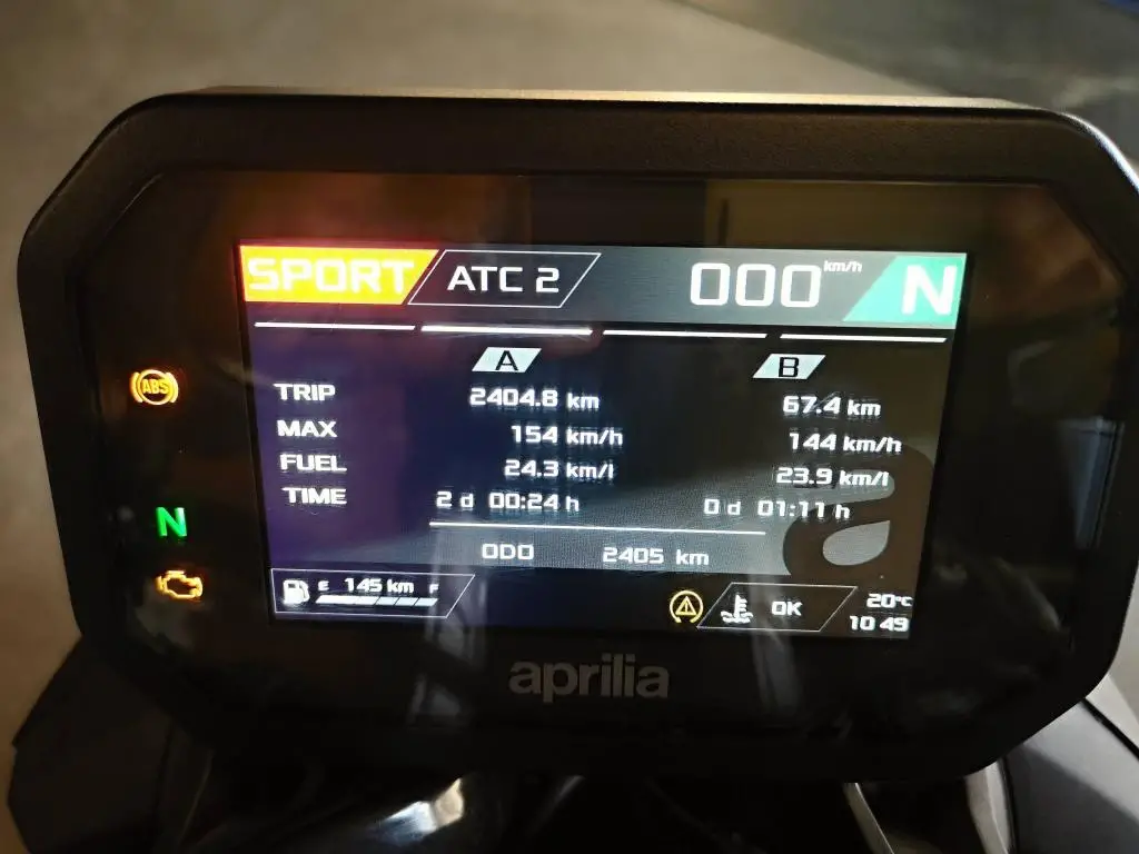 Aprilia Tuono 457 EU5+  / 35kW