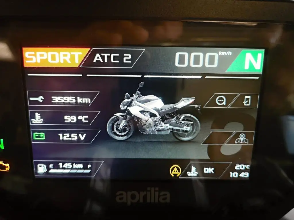 Aprilia Tuono 457 EU5+  / 35kW